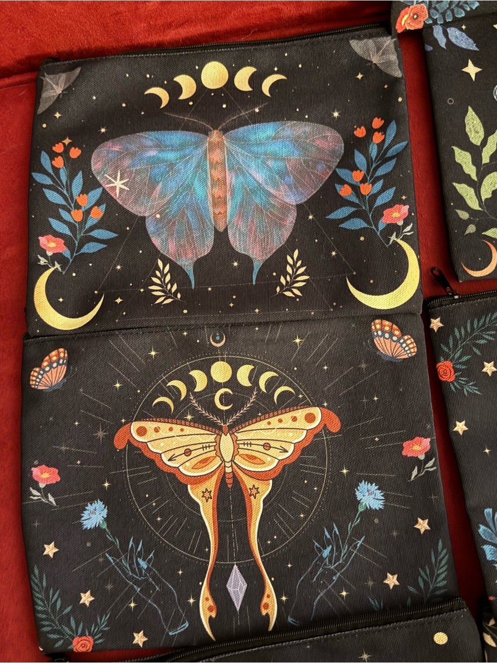 Butterfly & Moth Cosmetic Bag Pouch